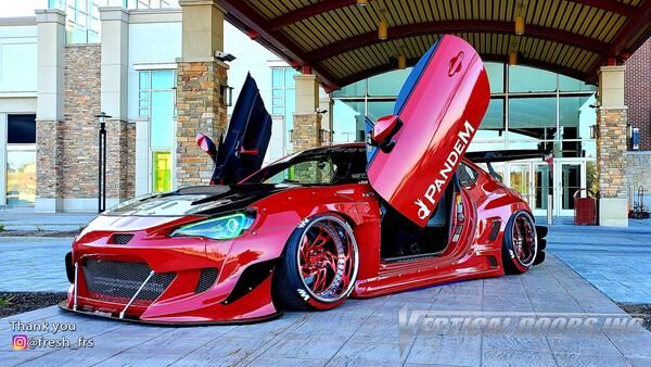 2012-2018 Scion FRS 2DR Bolt-on Vertical Lambo Door Conversion Kit
