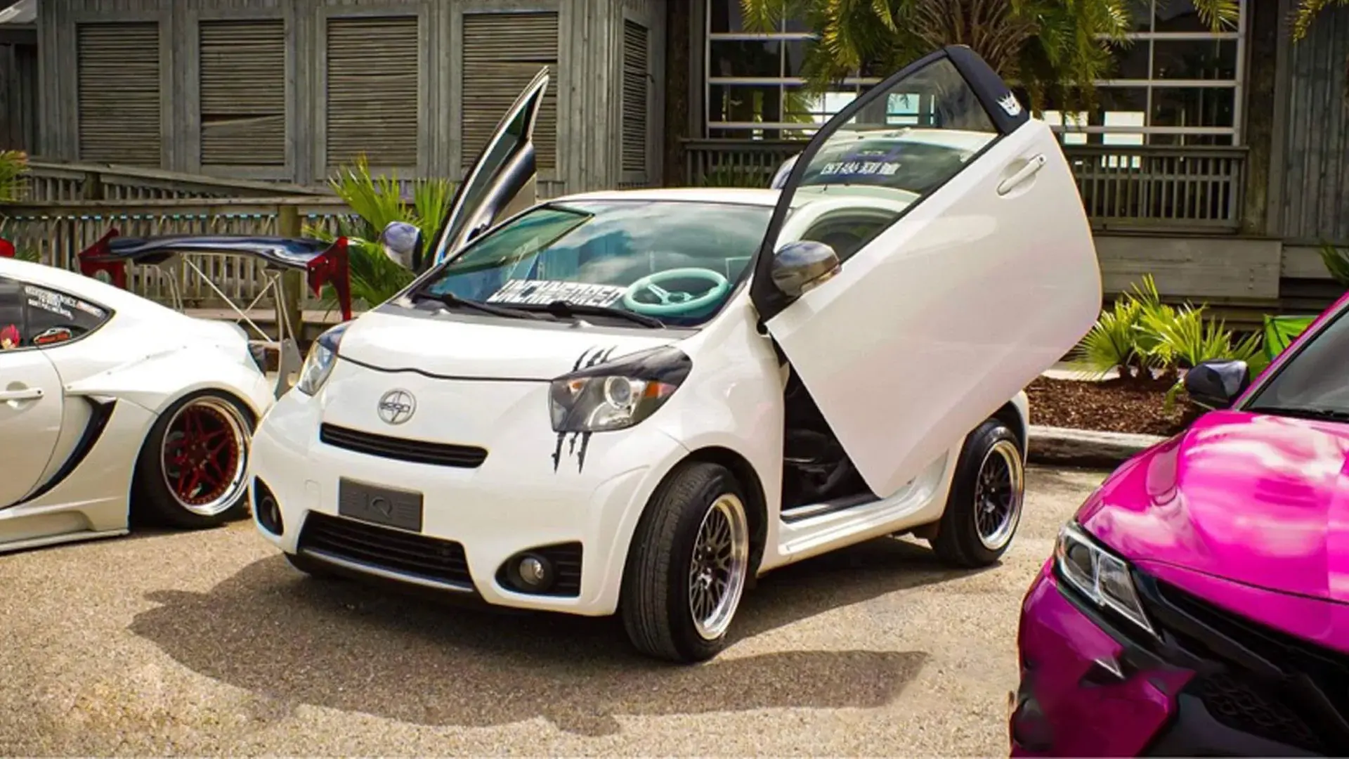 2008-2012 Scion iQ 2DR Bolt-on Vertical Lambo Door Conversion Kit - VDCSCIQ08