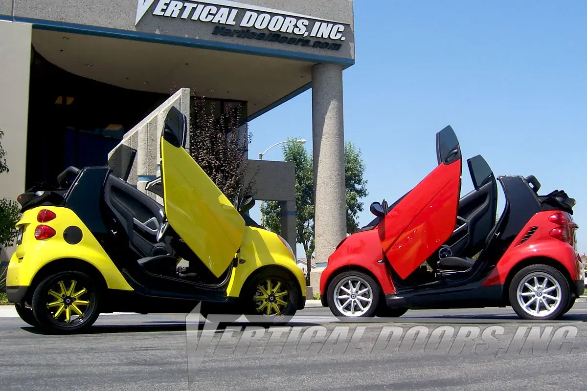 2008-2014 Smart ForTwo 451 2DR Bolt-on Vertical Lambo Door Conversion Kit