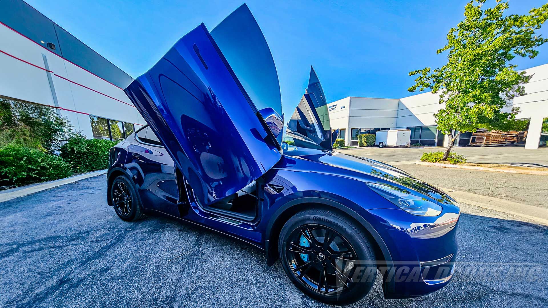 2020-2022 Tesla Model Y 4DR Bolt-on Vertical Lambo Door Conversion Kit