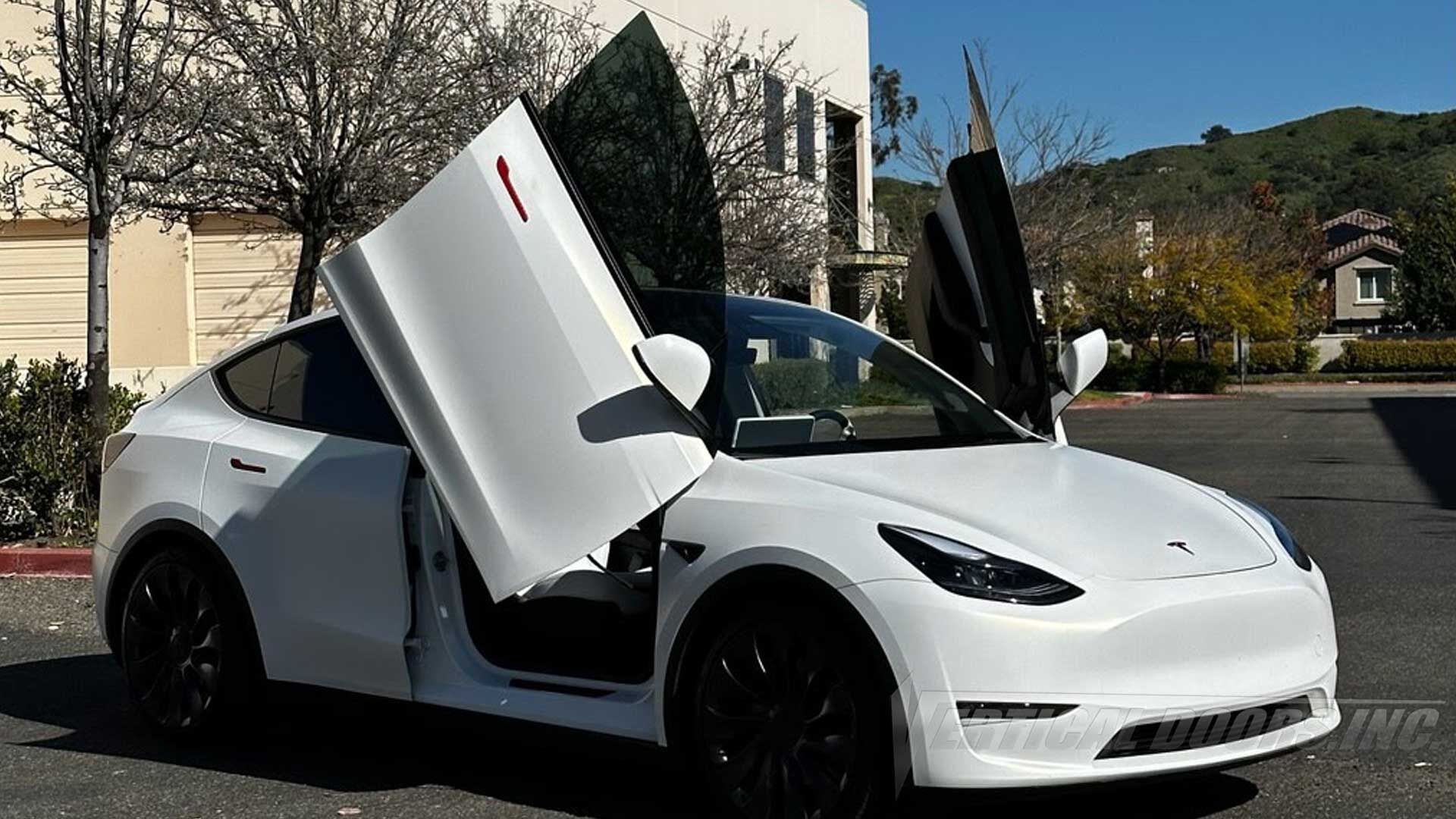 2020-2022 Tesla Model Y 4DR Bolt-on Vertical Lambo Door Conversion Kit
