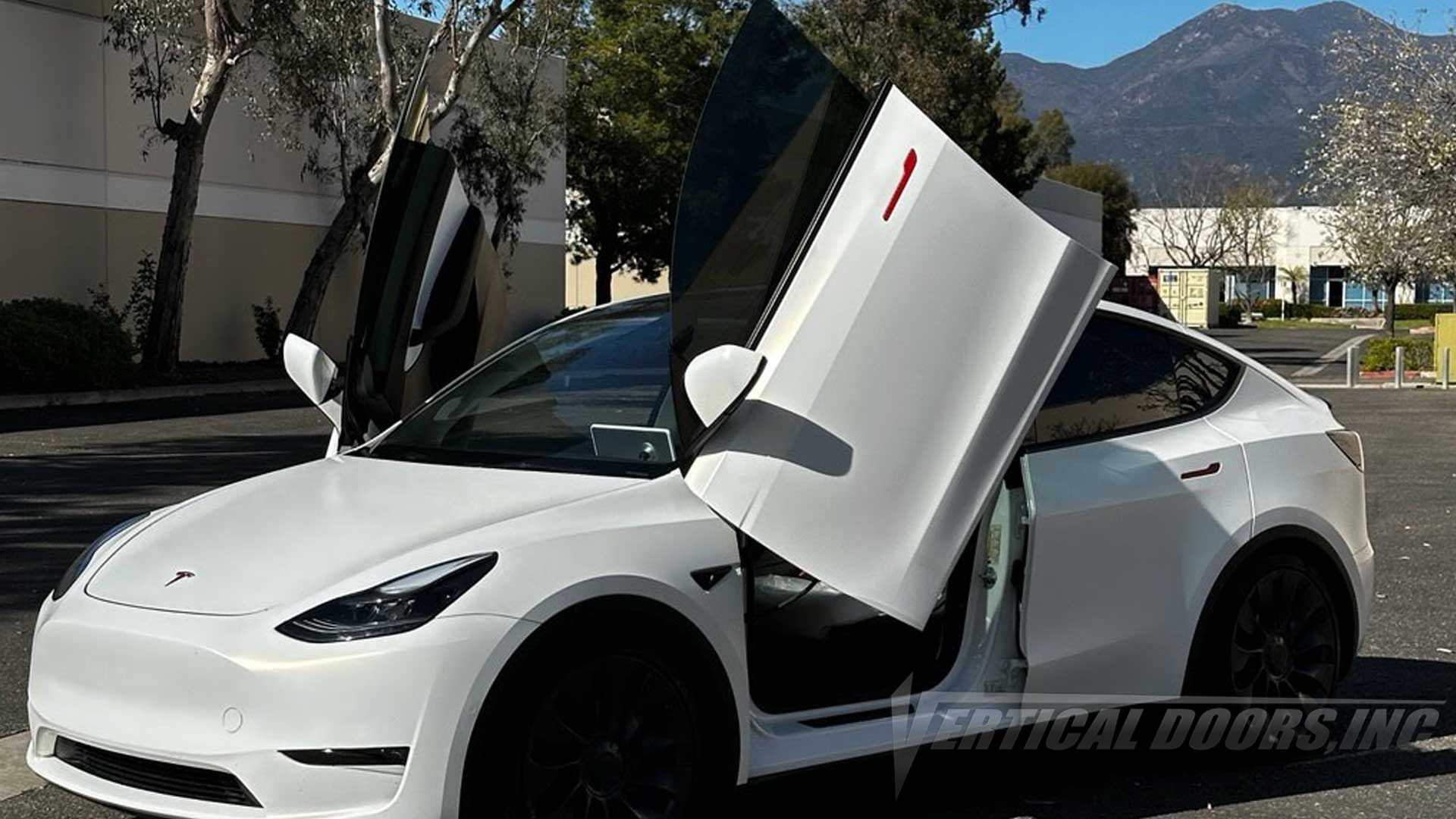 2020-2022 Tesla Model Y 4DR Bolt-on Vertical Lambo Door Conversion Kit