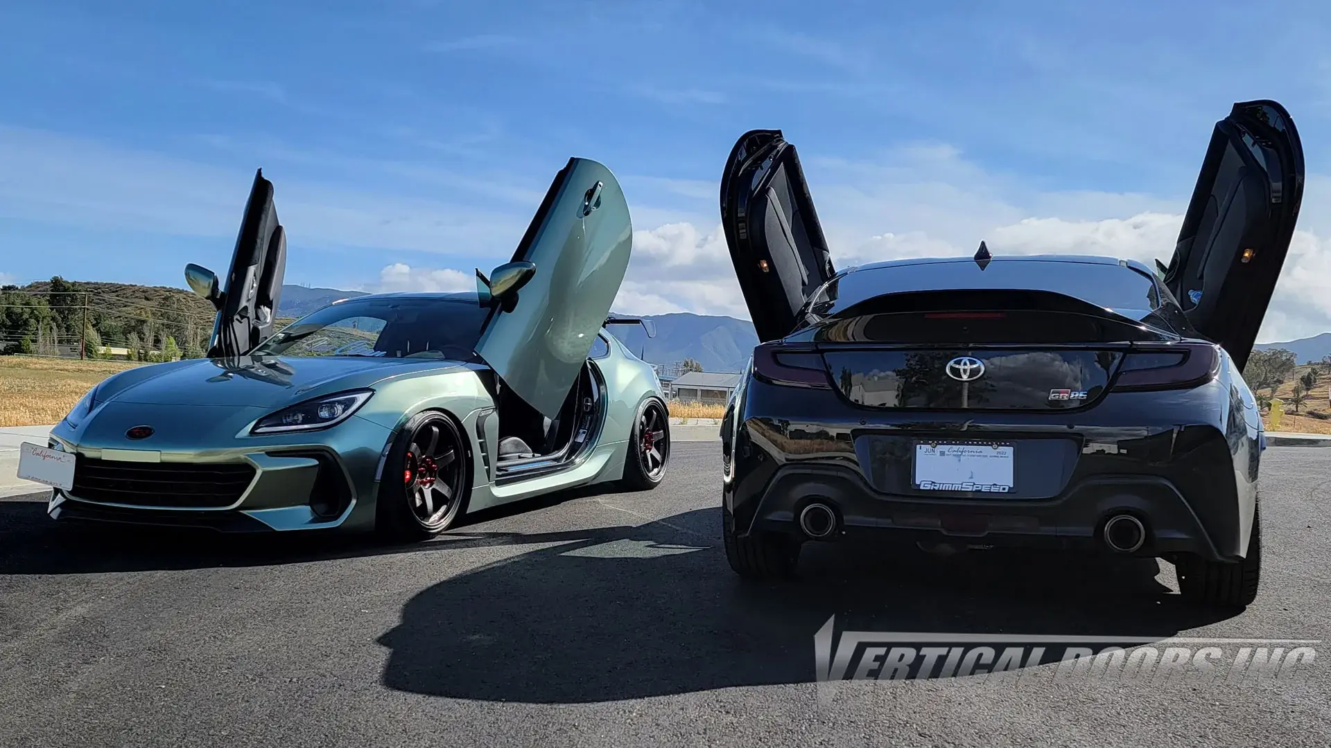 2022-2024 Toyota 86 2DR Bolt-on Vertical Lambo Door Conversion Kit