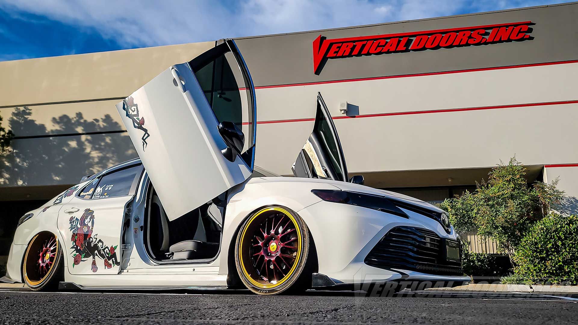 2018-2023 Toyota Camry Bolt-on Vertical Lambo Door Conversion Kit