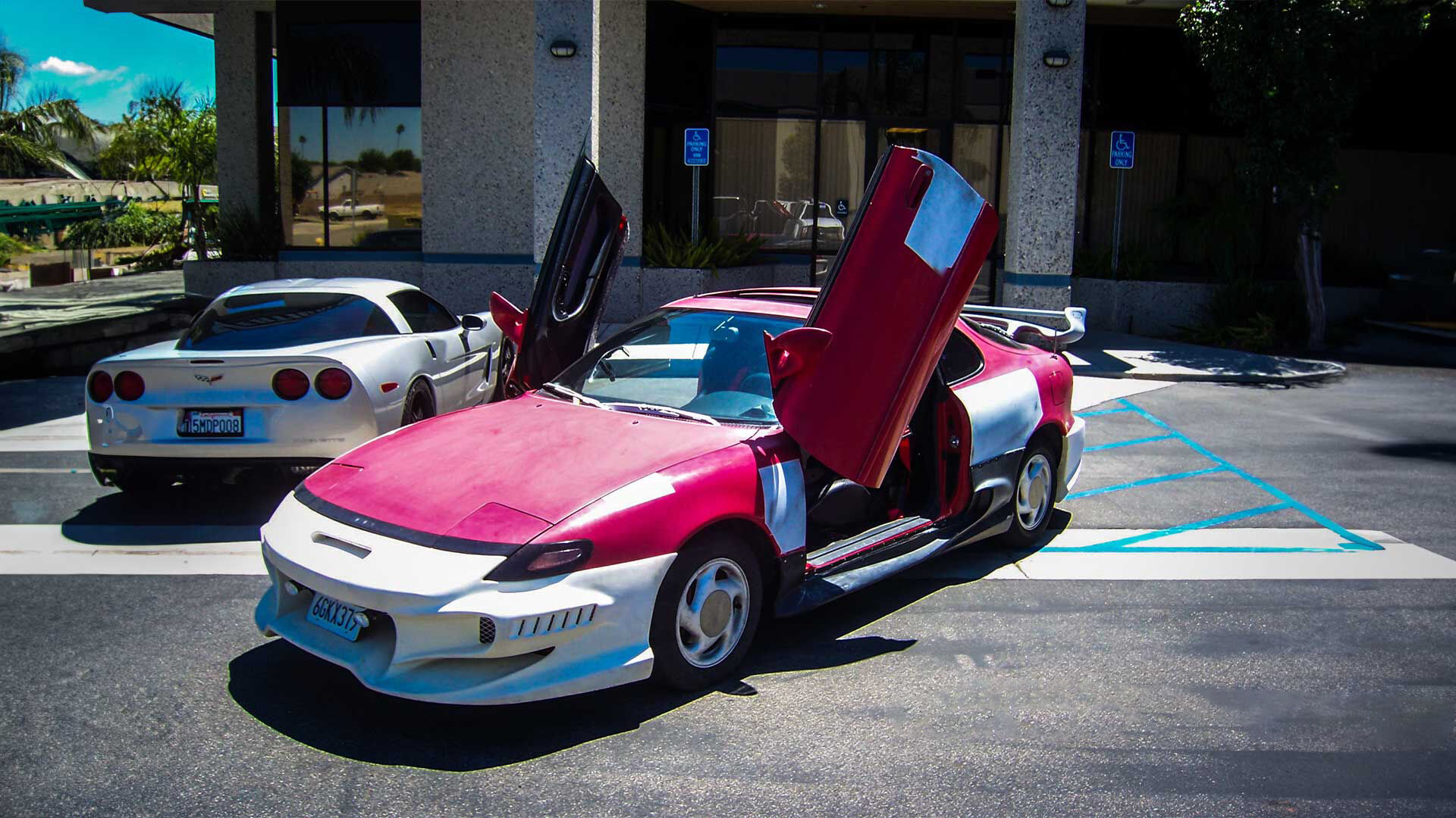 1989-1993 Toyota Celica Bolt-on Vertical Lambo Door Conversion Kit - VDCTOYCEL8993