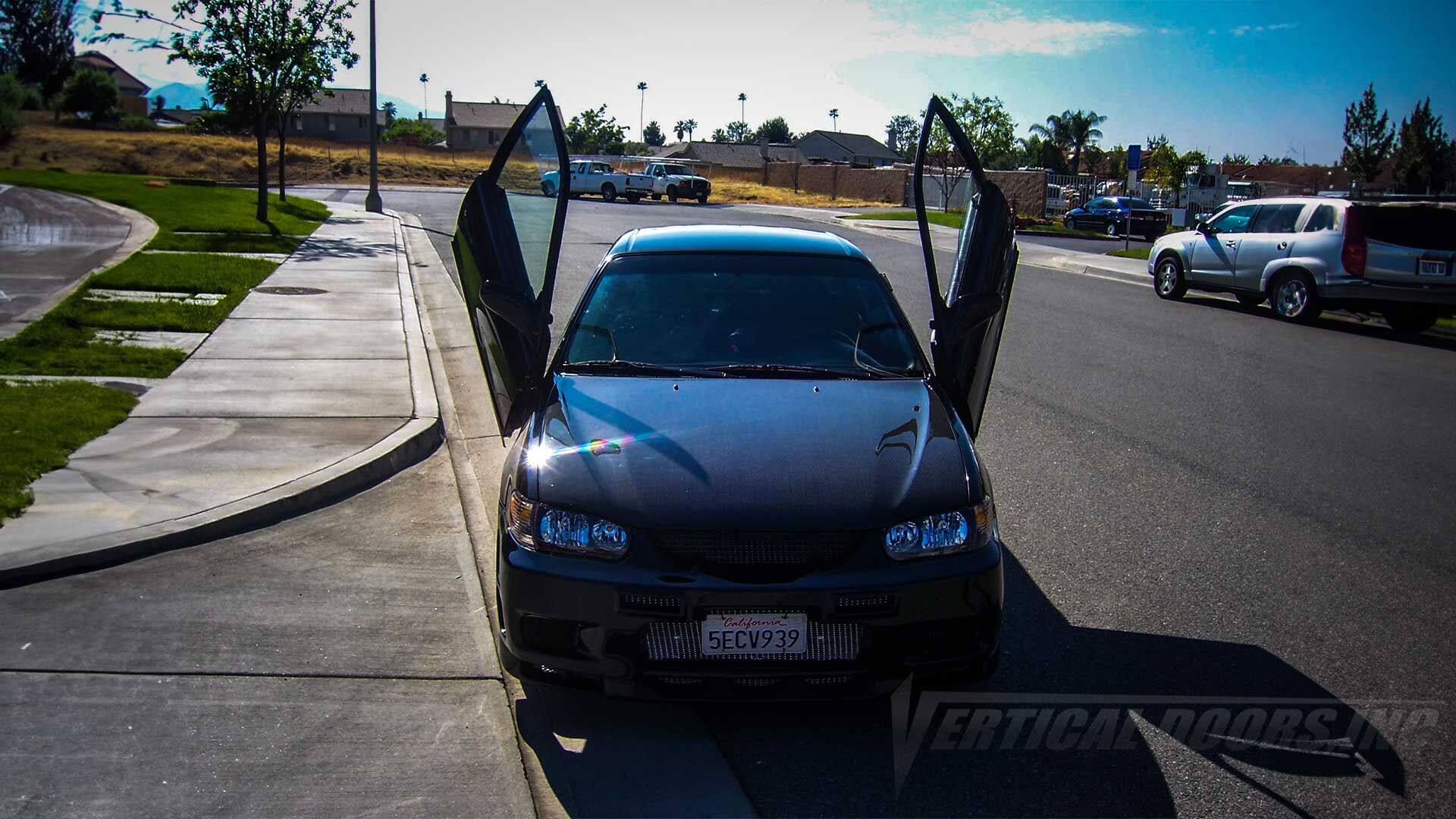 1995-2002 Toyota Corolla 4DR Bolt-on Vertical Lambo Door Conversion Kit