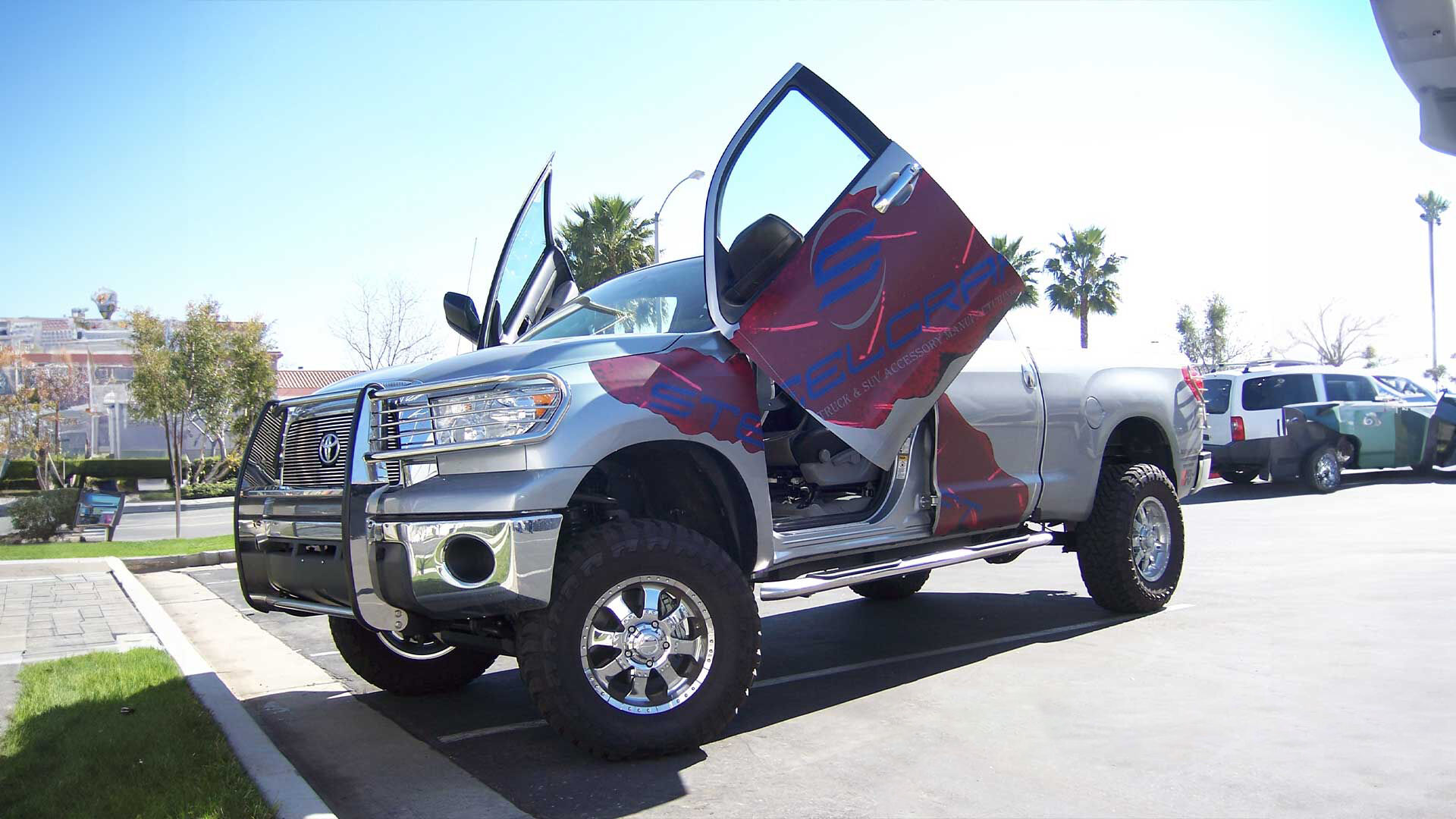 2007-2021 Toyota Tundra Bolt-on Vertical Lambo Door Conversion Kit - VDCTOYTUN07