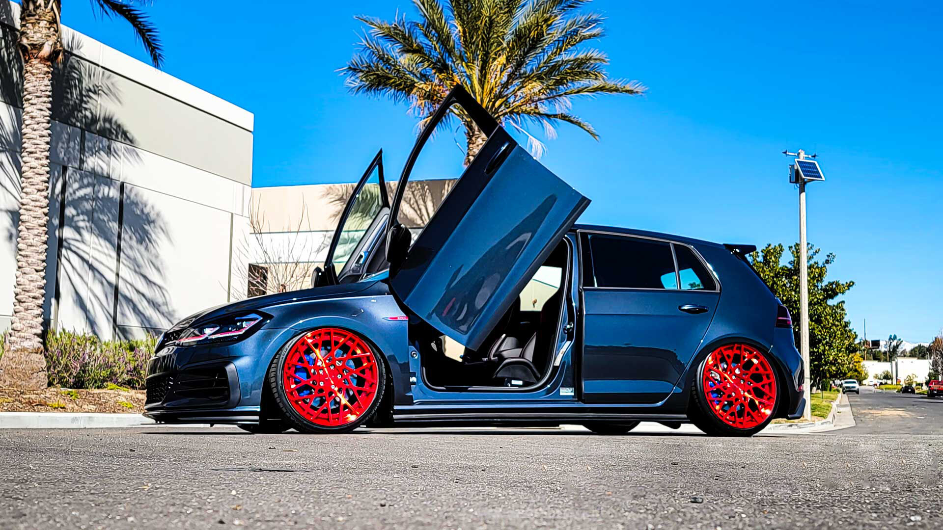 2016-2021 Volkswagen Golf/GTI Bolt-on Vertical Lambo Door Conversion Kit - VDCVOLKGOLF21