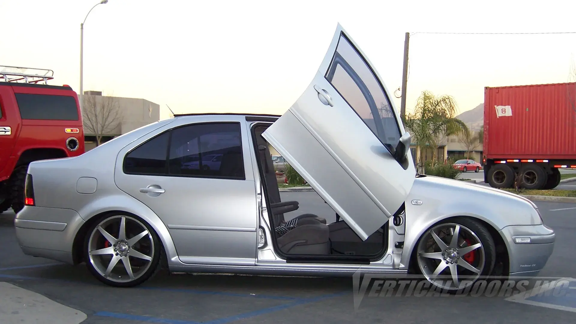 1992-1999 Volkswagen Jetta Bolt-on Vertical Lambo Door Conversion Kit