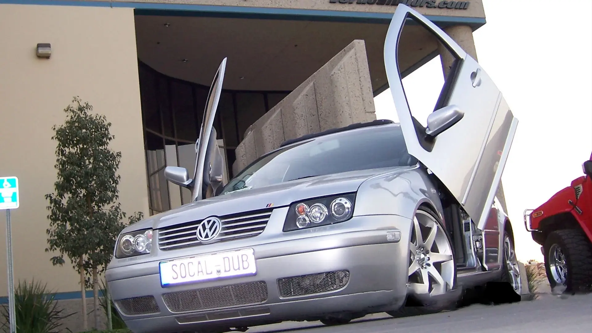 1992-1999 Volkswagen Jetta Bolt-on Vertical Lambo Door Conversion Kit - VDCVOLKJETTA9198