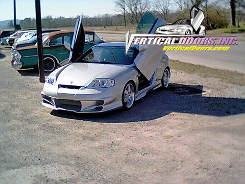 2003-2008 Hyundai Tiburon Bolt-On Vertical Door Conversion
