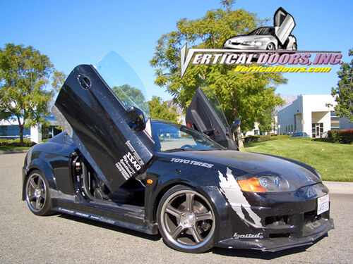 2003-2008 Hyundai Tiburon Bolt-On Vertical Door Conversion - VDI-VDCHYTIB0208