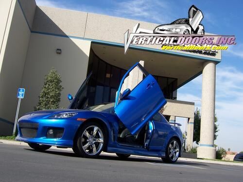 2004-2012 Mazda RX-8 Bolt-On Vertical Lambo Door Conversion