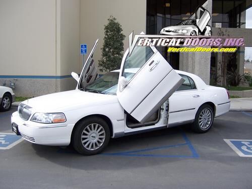 1998-2010 Lincoln Town Car Bolt-On Vertical Door Conversion - VDI-VDCLTC9806