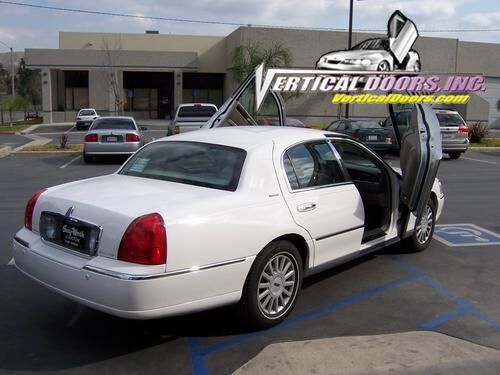 1998-2010 Lincoln Town Car Bolt-On Vertical Door Conversion