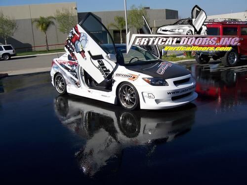 2005-2010 Scion tC Bolt-On Vertical Lambo Door Conversion Kit