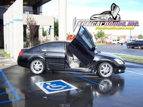 2004-2008 Nissan Maxima Bolt-On Vertical Lambo Door Conversion