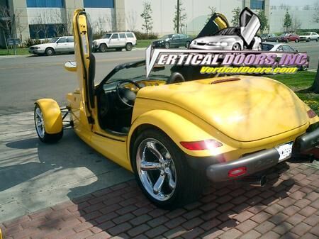 1997-2002 Plymouth Prowler Bolt-On Vertical Lambo Door Conversion