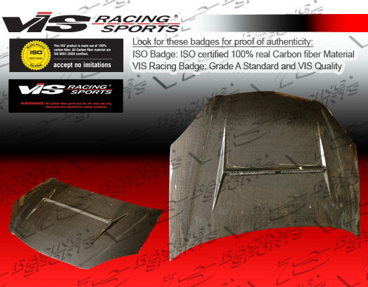 2002-2006 Acura RSX N 1 Carbon Fiber Hood by ViS Racing