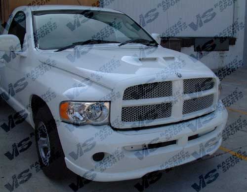 2002-2008 Dodge Ram Outlaw 2 Fiberglass Hood - VIS-02DGRAM2DOL2-010