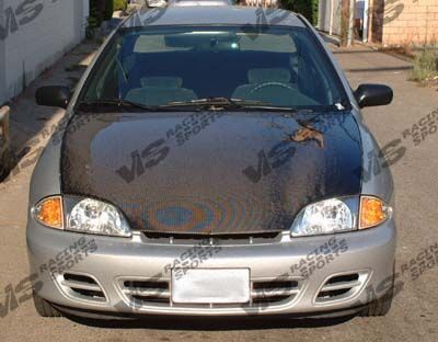 1995-2002 Chevy Cavalier 2DR/4DR OEM Carbon Fiber Hood by ViS Racing