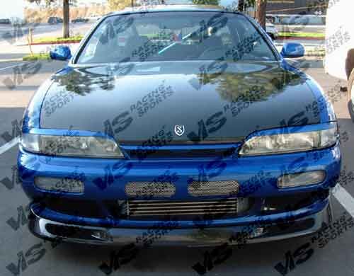 1995-1996 Nissan 240sx OEM Carbon Fiber Hood by ViS Racing