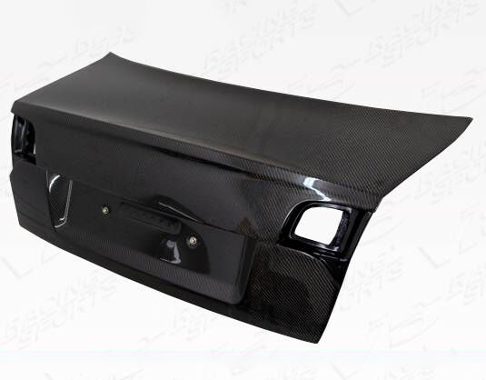 2006-2007 Audi A4 4DR OEM Style Carbon Fiber Trunk by ViS Racing - 06AUA44DOE-020C