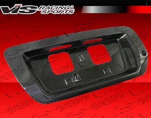 2006-2011 Honda Civic 2DR OEM Carbon Fiber License Plate Cover by ViS Racing - 06HDCVC2DOE-LIC