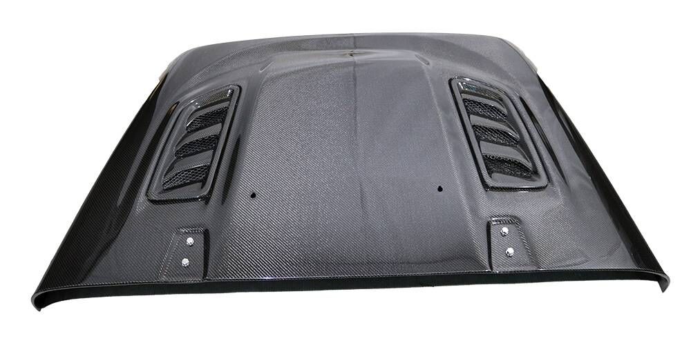 2007-2018 Jeep Wrangler JK 4DR Rubicon Carbon Fiber Hood by ViS Racing