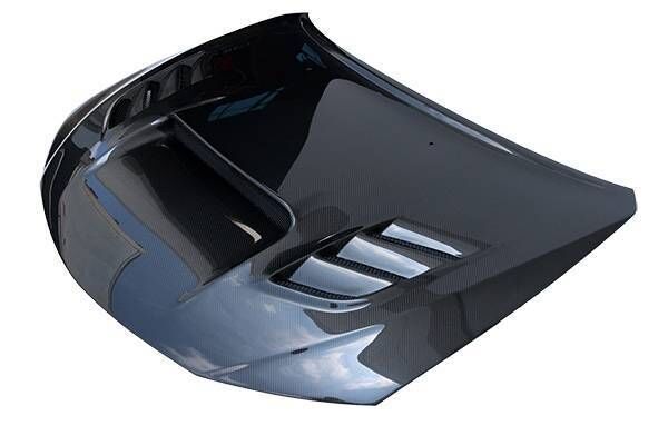 2008-2014 Subaru Impreza WRX HB/4DR VS-2 Carbon Fiber Hood by ViS Racing - 08SBWRXHBVS2-010C