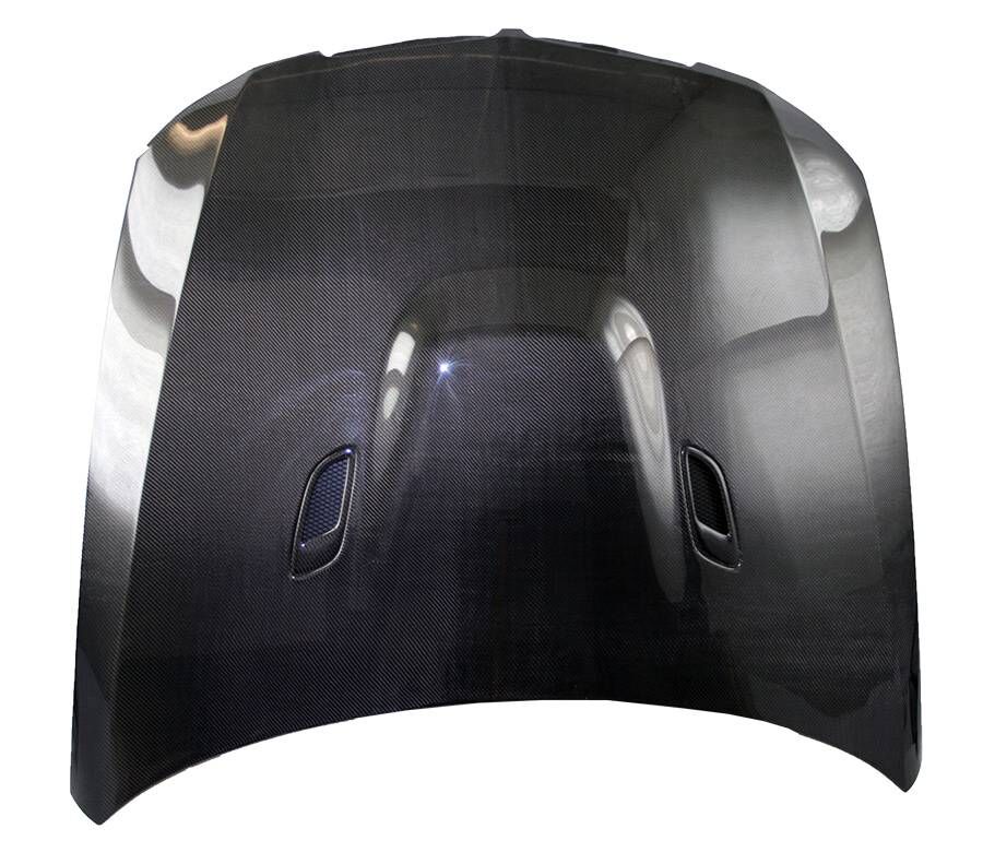 2009-2011 BMW 3-Series E90 4DR M3-Style Carbon Fiber Hood by ViS Racing - 09BME904DM3-010C