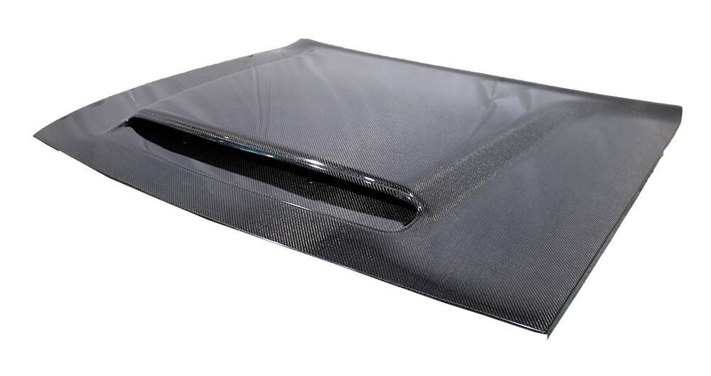 2008-2023 Dodge Challenger Demon Carbon Fiber Hood by ViS Racing - 09DGCHL2DDEM-010C