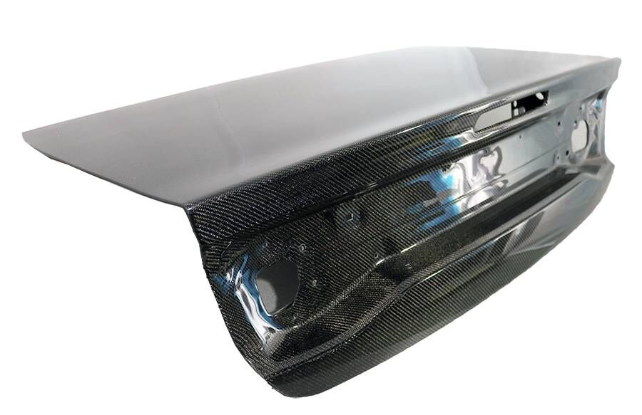 2011-2014 Dodge Charger OEM Style Carbon Fiber Trunk by ViS Racing - 11DGCHA4DOE-020C