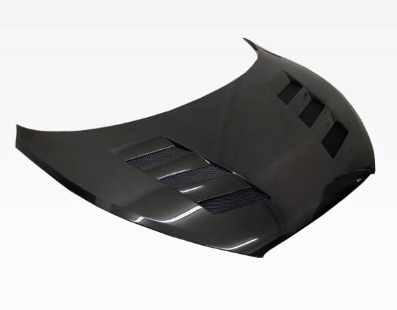 2012-2017 Hyundai Veloster 2DR AMS Carbon Fiber Hood by ViS Racing - 12HYVEL2DAMS-010C
