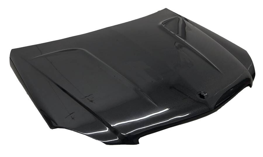 2012-2014 Mercedes Benz C-Class 4DR OEM Style Carbon Fiber Hood by ViS Racing - 12MEC634DOE-010C