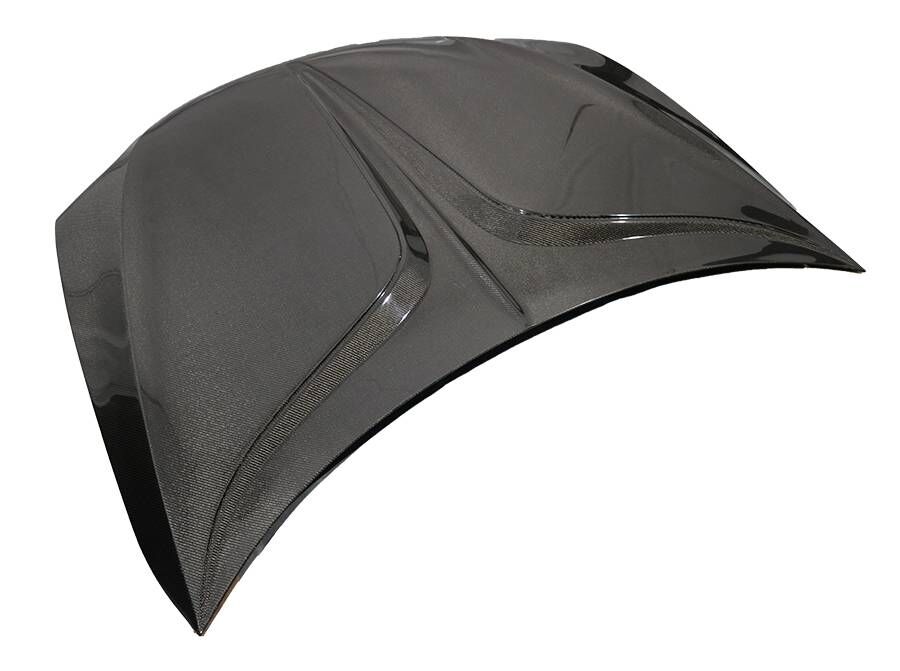 2012-2015 Tesla Model S TS Carbon Fiber Hood by ViS Racing