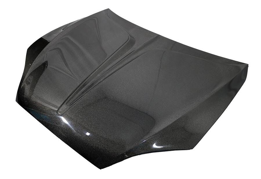 2012-2015 Tesla Model S TS Carbon Fiber Hood by ViS Racing - 12TEMDS4DTS-010C