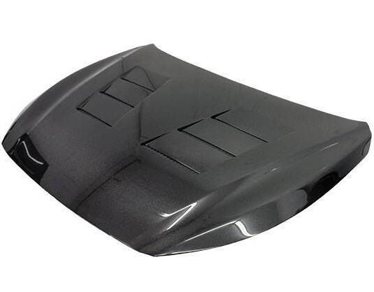 2014-2022 Infiniti Q50 4DR Terminator Style Carbon Fiber Hood by ViS Racing - 14INQ504DTM-010C