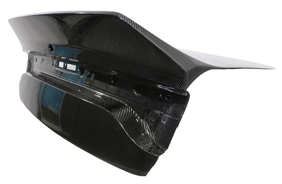 2015-2023 Dodge Charger Demon Style Carbon Fiber Trunk by ViS Racing - 15DGCHA4DDEM-020C