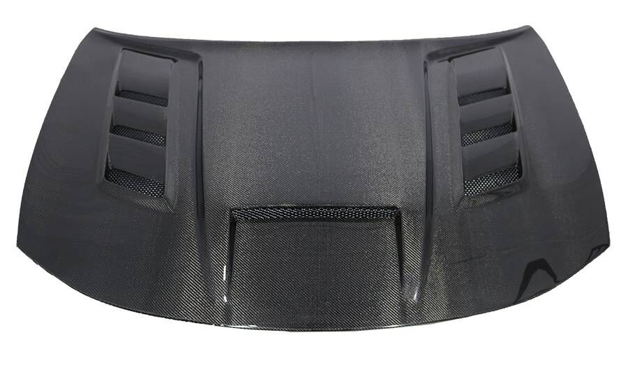 2015-2023 Dodge Charger 4DR Terminator Double-Sided Carbon Fiber Hood by ViS Racing