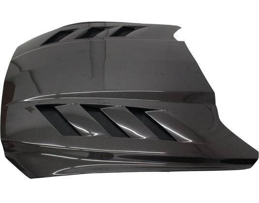 2015-2017 Ford Mustang 2DR AMS Double-Sided Carbon Fiber Hood by ViS Racing