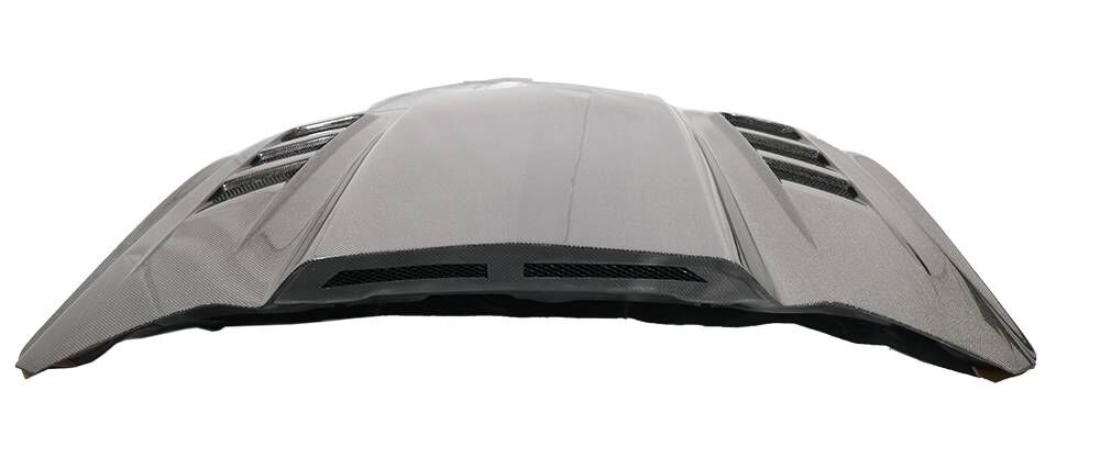 2015-2017 Ford Mustang 2DR Terminator Double-Sided Carbon Fiber Hood by ViS Racing