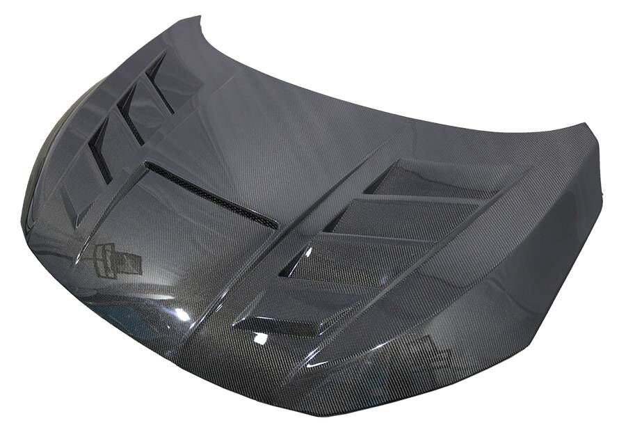 2017-2021 Honda Civic Type-R 2DR/4DR VS2 Style Carbon Fiber Hood by ViS Racing - 17HDFK84DVS2-010C