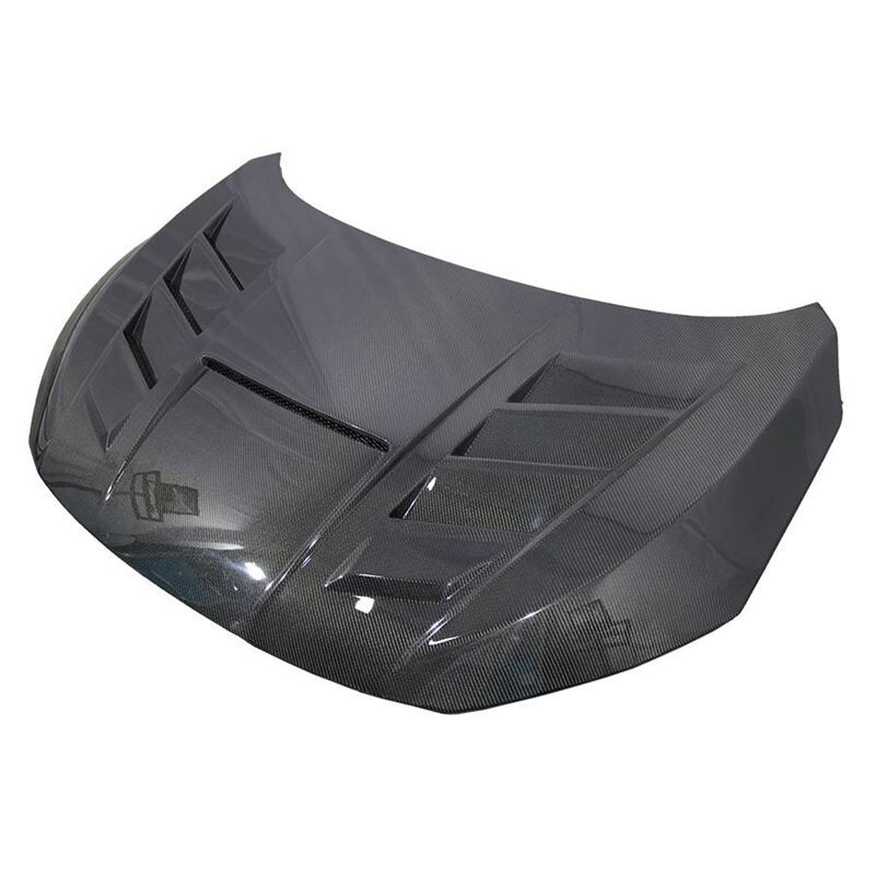 2016-2021 Honda Civic Type-R 2DR/4DR VS-2 Carbon Fiber Hood by ViS Racing - 16HDCVCTYRVS2-010C