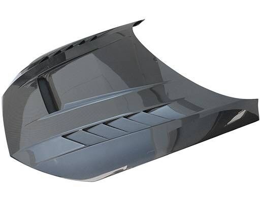 2017-2019 AUDI A4 4DR DTM Style Carbon Fiber Hood by ViS Racing - 17AUA44DDTM-010C