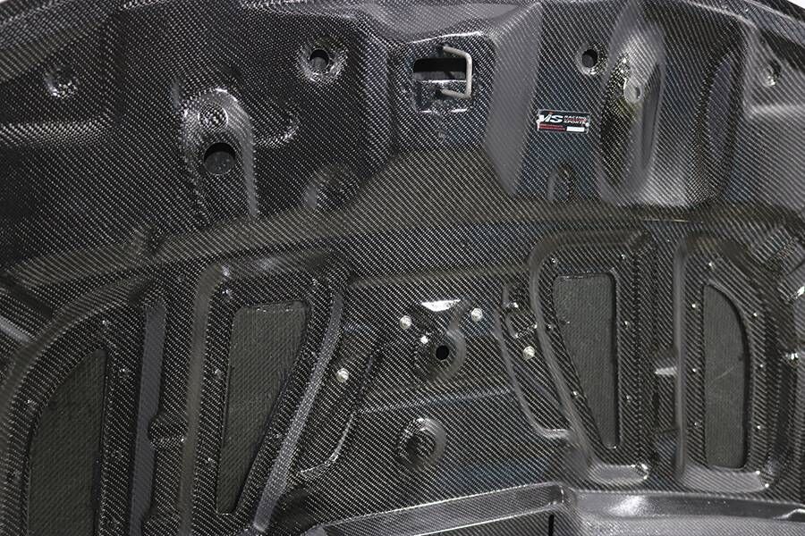 2017-2021 Honda Civic Type R FK8 OEM Double-Sided Carbon Fiber Hood by ViS Racing