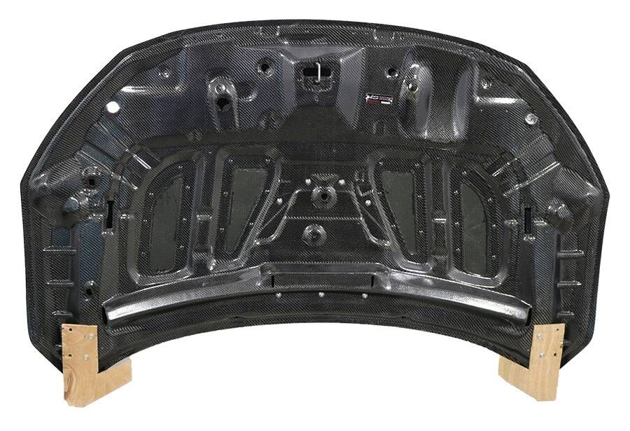 2017-2021 Honda Civic Type R FK8 OEM Double-Sided Carbon Fiber Hood by ViS Racing