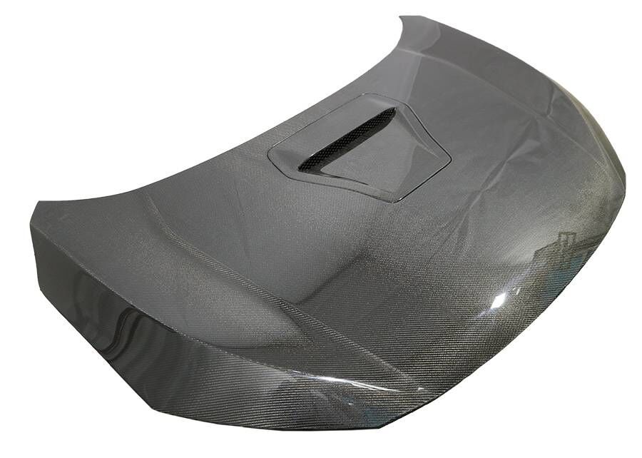 2017-2021 Honda Civic Type R FK8 OEM Double-Sided Carbon Fiber Hood by ViS Racing - 17HDFK84DOE-010D