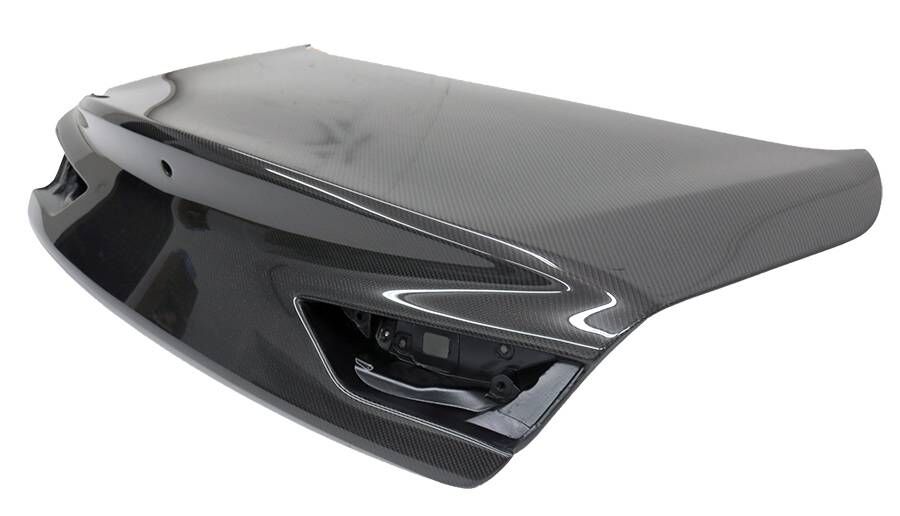 2017-2022 Infiniti Q60 2DR OEM Style Carbon Fiber Trunk by ViS Racing - 17INQ602DOE-020C