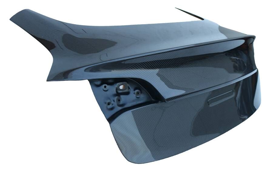 2017-2022 Tesla Model 3 OEM-Style Carbon Fiber Trunk by ViS Racing - 17TEMD34DOE-020C